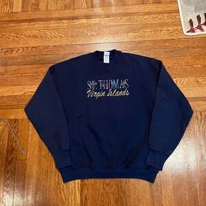 Vintage St. Thomas Virgin‎ Islands crew neck sweatshirt